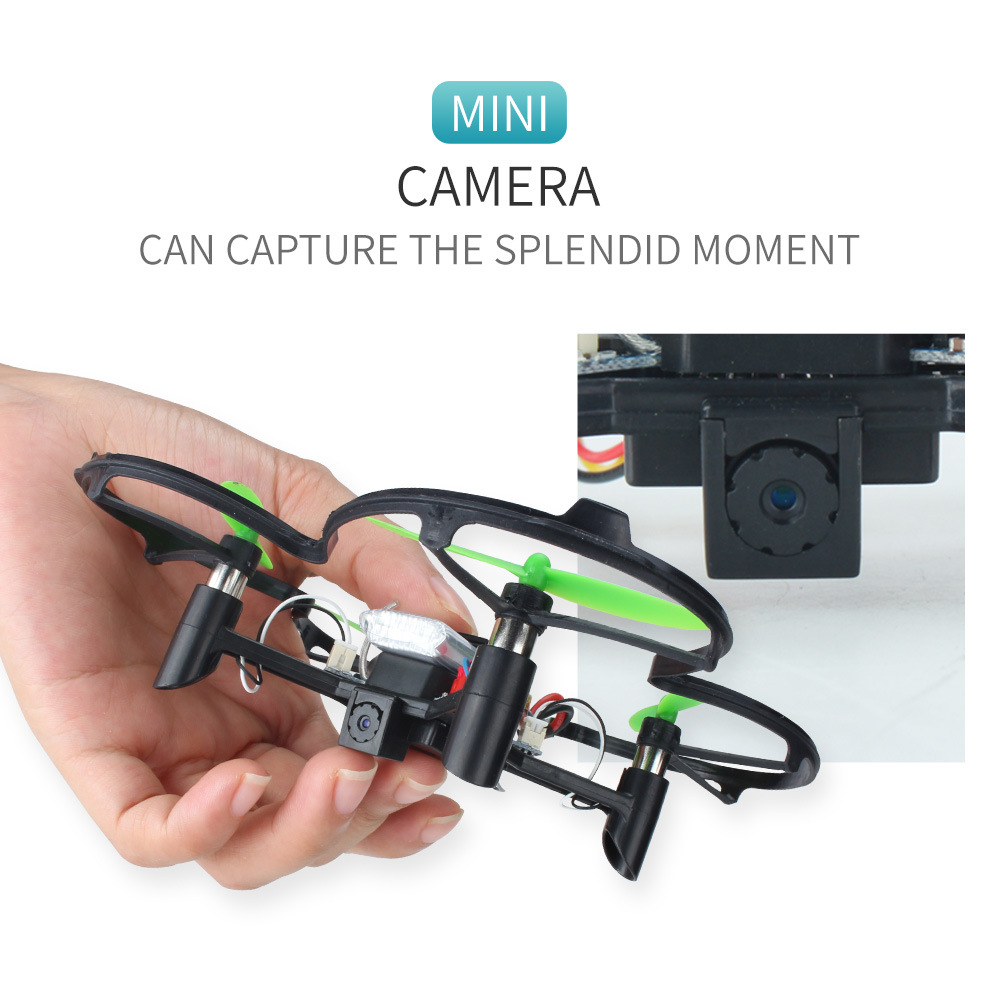 DM002 DIY 固定高さクワッドコプターミニドローン航空 - Drone Kit With Camera のレビューと価格