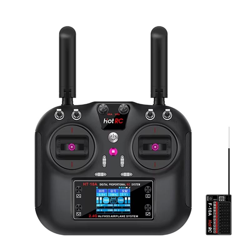 HOTRC HT-10A 2.4Ghz 10CH リモートコ - Drone Kit Beginner のレビューと価格
