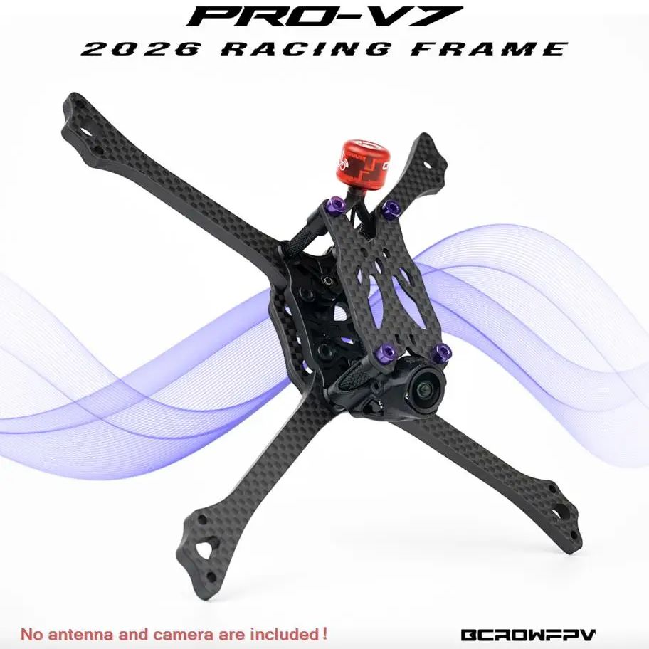 BCROWFPV PRO-V7 レーシングドローンフレームキ - Drone Kit Octocopter のレビューと価格